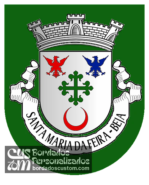 Emblema Bordado Antiga Freguesia de Beja (Santa Maria da Feira) (Beja, Beja)