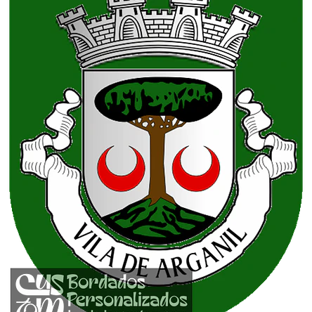 Emblema Bordado Município de Arganil (Coimbra) 1