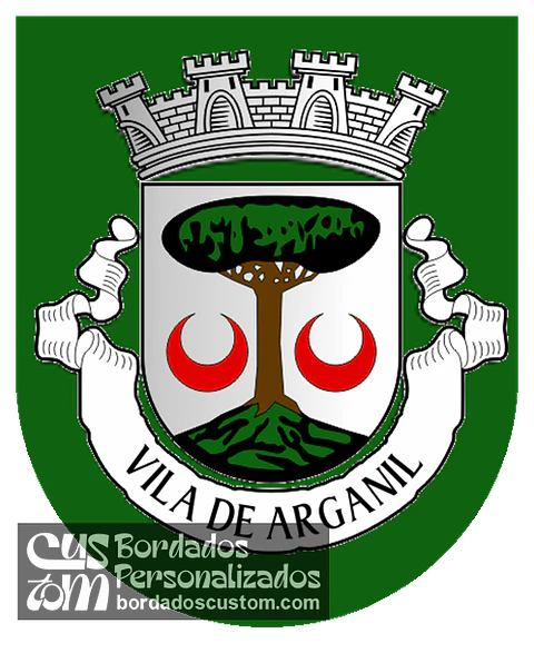 Emblema Bordado Município de Arganil (Coimbra)