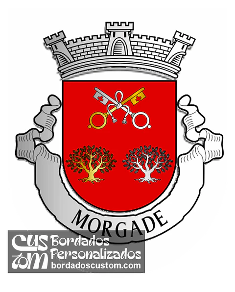 Emblema Bordado Freguesia de Morgade (Montalegre, Vila Real)