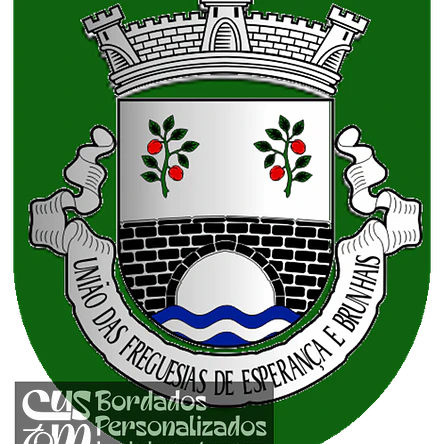 Emblema Bordado Freguesia de Esperança e Brunhais (Póvoa de Lanhoso, Braga) 1