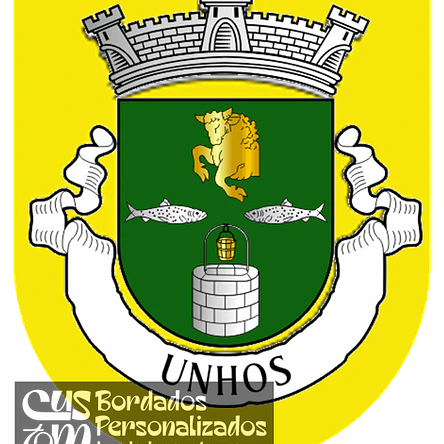 Emblema Bordado Antiga Freguesia de Unhos (Loures, Lisboa) 1