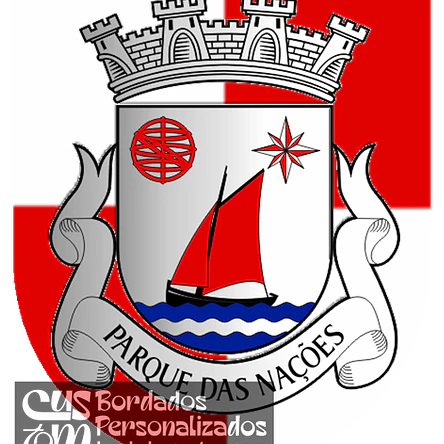 Emblema Bordado Freguesia de Parque das Nações (Lisboa, Lisboa) 1