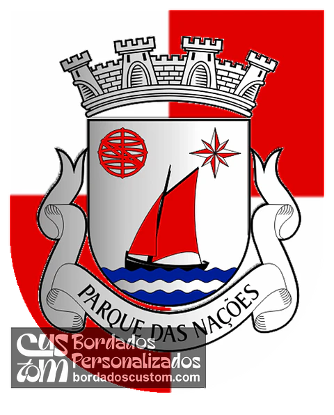 Emblema Bordado Freguesia de Parque das Nações (Lisboa, Lisboa)