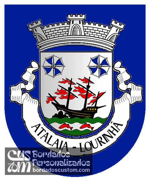 Emblema Bordado Antiga Freguesia de Atalaia (Lourinhã, Lisboa)