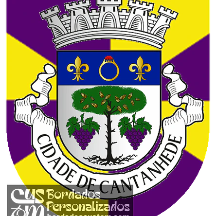 Emblema Bordado Município de Cantanhede (Coimbra) 1