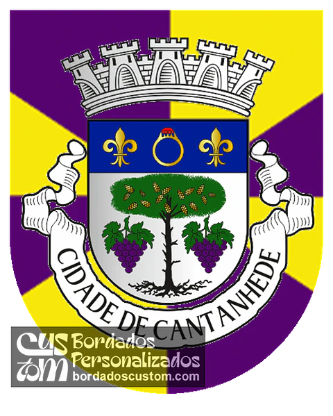 Emblema Bordado Município de Cantanhede (Coimbra)