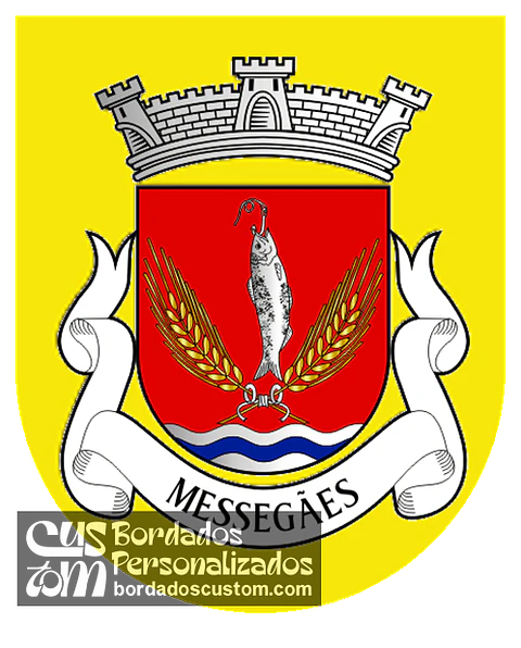Emblema Bordado Antiga Freguesia de Messegães (Monção, Viana do Castelo)