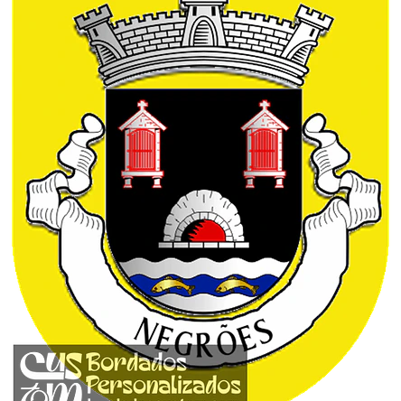 Emblema Bordado Freguesia de Negrões (Montalegre, Vila Real) 1