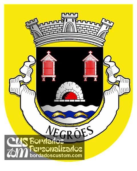 Emblema Bordado Freguesia de Negrões (Montalegre, Vila Real)