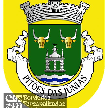 Emblema Bordado Freguesia de Pitões das Júnias (Montalegre, Vila Real) 1