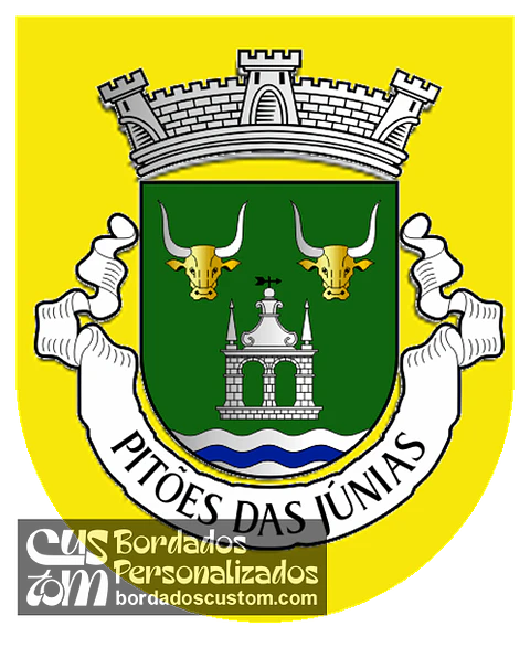 Emblema Bordado Freguesia de Pitões das Júnias (Montalegre, Vila Real)