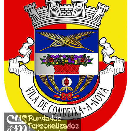 Emblema Bordado Município de Condeixa-a-Nova (Coimbra) 1