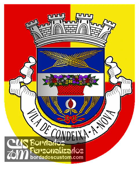 Emblema Bordado Município de Condeixa-a-Nova (Coimbra)