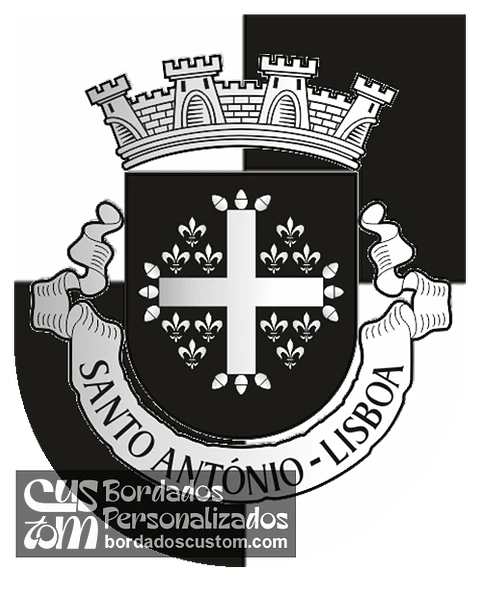 Emblema Bordado Freguesia de Santo António (Lisboa, Lisboa)