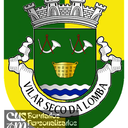 Emblema Bordado Freguesia de Vilar Seco da Lomba (Vinhais, Bragança) 1