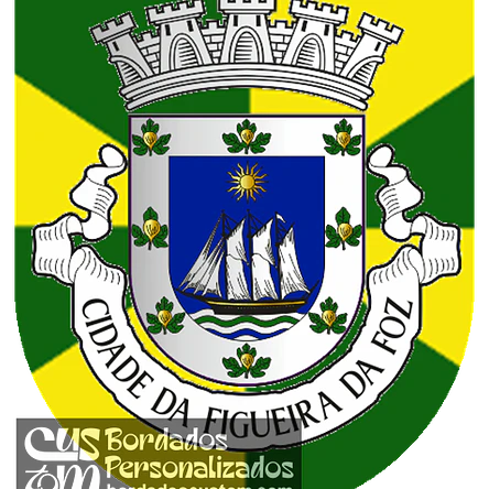 Emblema Bordado Município de Figueira da Foz (Coimbra) 1