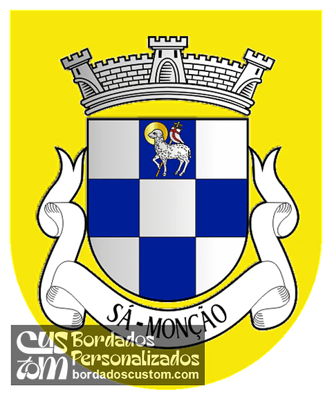 Emblema Bordado Antiga Freguesia de Sá (Monção, Viana do Castelo)