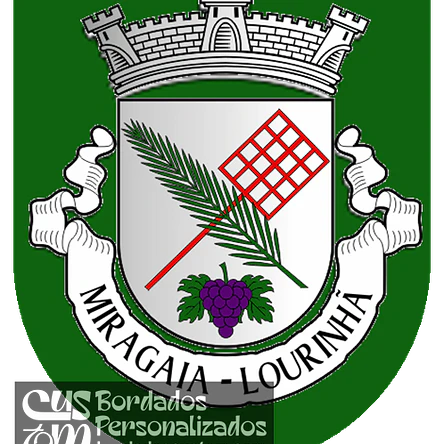 Emblema Bordado Antiga Freguesia de Miragaia (Lourinhã, Lisboa) 1