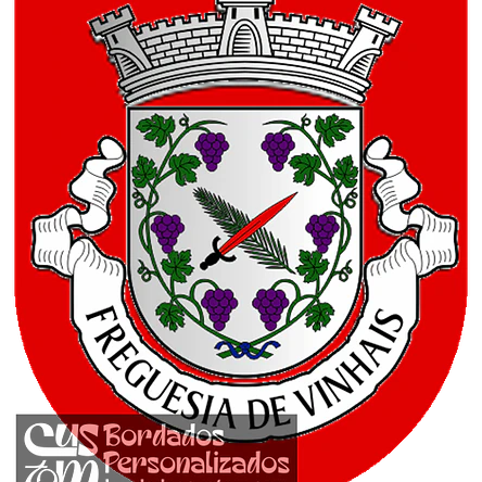 Emblema Bordado Freguesia de Vinhais (Vinhais, Bragança) 1