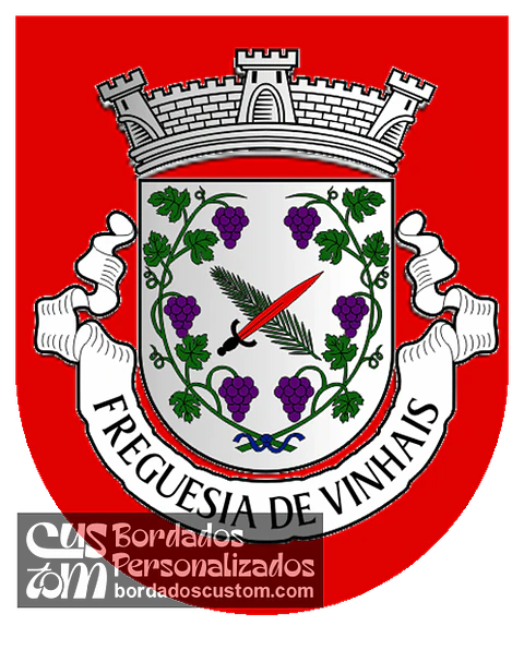 Emblema Bordado Freguesia de Vinhais (Vinhais, Bragança)