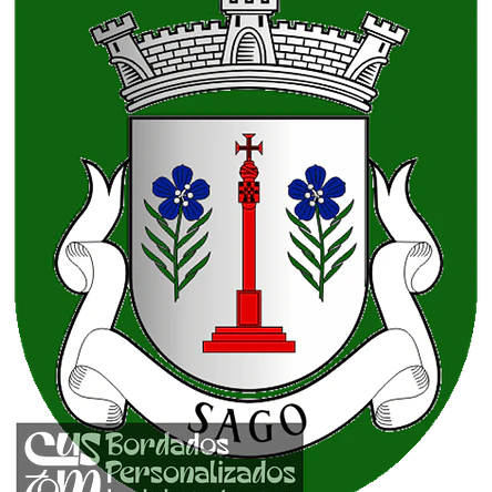 Emblema Bordado Antiga Freguesia de Sago (Monção, Viana do Castelo) 1