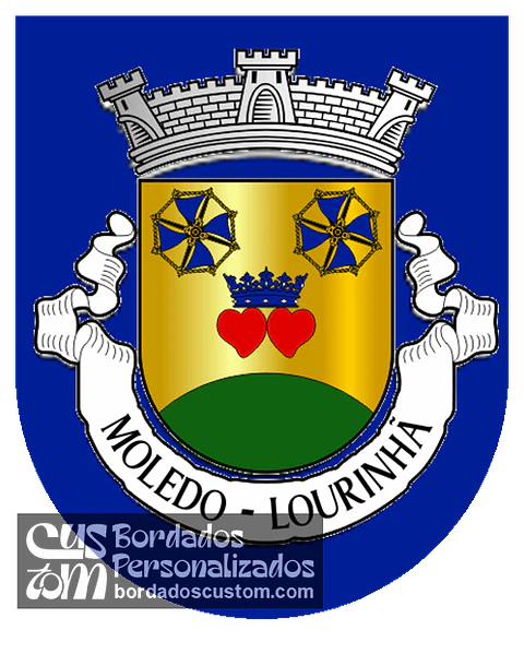 Emblema Bordado Antiga Freguesia de Moledo (Lourinhã, Lisboa)