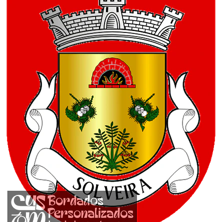 Emblema Bordado Freguesia de Solveira (Montalegre, Vila Real) 1