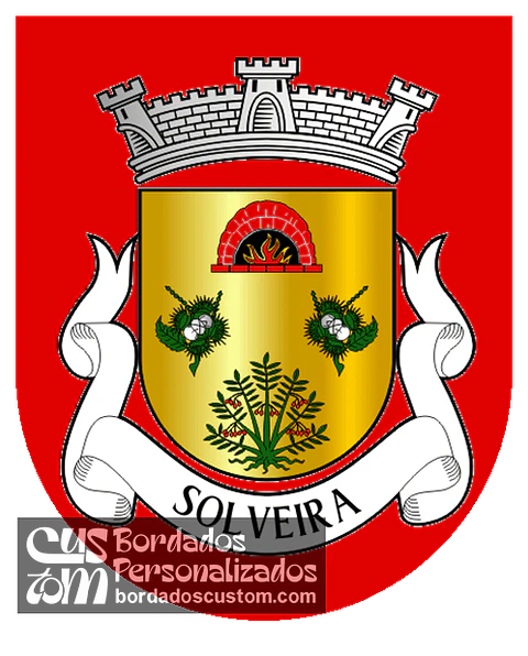 Emblema Bordado Freguesia de Solveira (Montalegre, Vila Real)