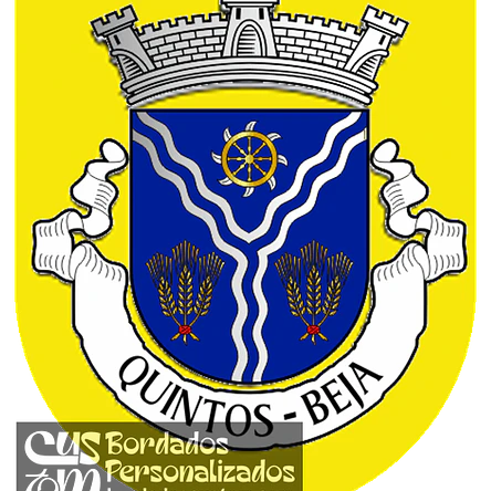 Emblema Bordado Antiga Freguesia de Quintos (Beja, Beja) 1