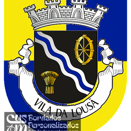 Emblema Bordado Município de Lousã (Coimbra) 1