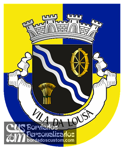 Emblema Bordado Município de Lousã (Coimbra)