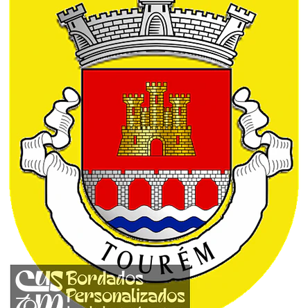 Emblema Bordado Freguesia de Tourém (Montalegre, Vila Real) 1