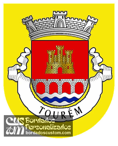 Emblema Bordado Freguesia de Tourém (Montalegre, Vila Real)