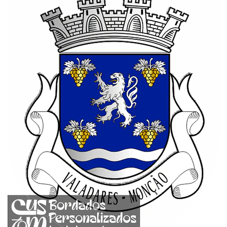 Emblema Bordado Antiga Freguesia de Valadares (Monção, Viana do Castelo) 1