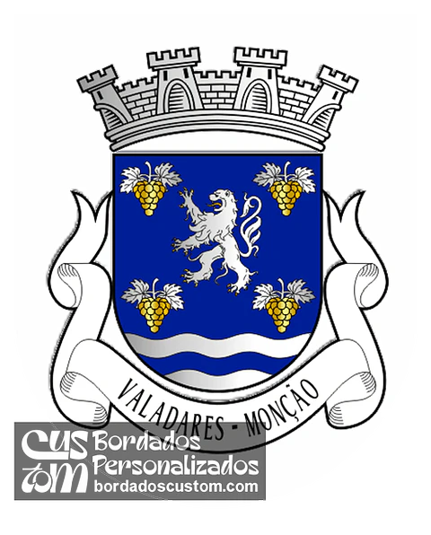 Emblema Bordado Antiga Freguesia de Valadares (Monção, Viana do Castelo)