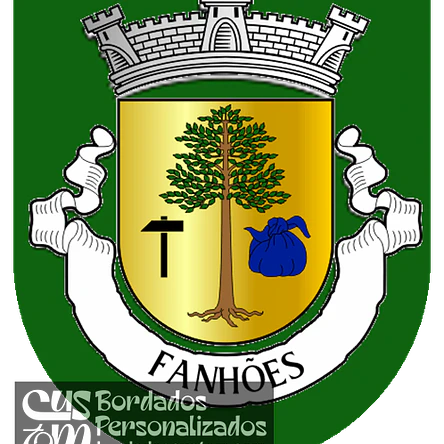 Emblema Bordado Freguesia de Fanhões (Loures, Lisboa) 1