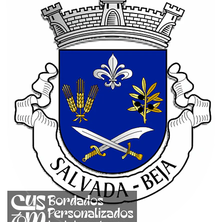 Emblema Bordado Antiga Freguesia de Salvada (Beja, Beja) 1