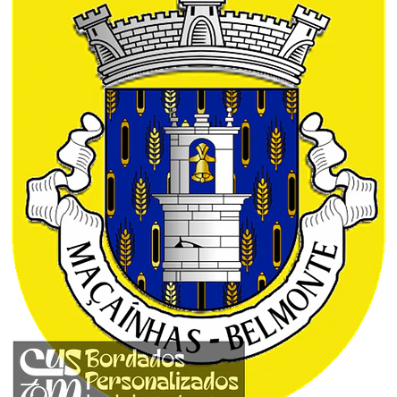 Emblema Bordado Freguesia de Maçaínhas (Belmonte, Castelo Branco) 1