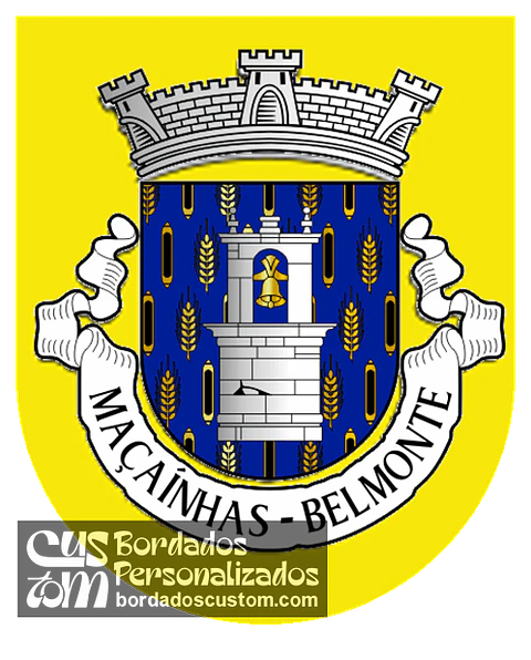 Emblema Bordado Freguesia de Maçaínhas (Belmonte, Castelo Branco)