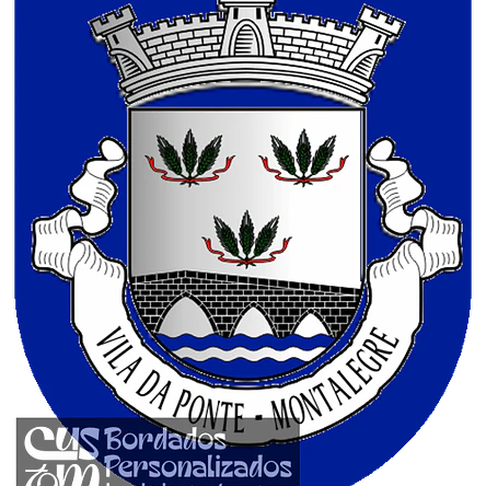 Emblema Bordado Freguesia de Vila da Ponte (Montalegre, Vila Real) 1
