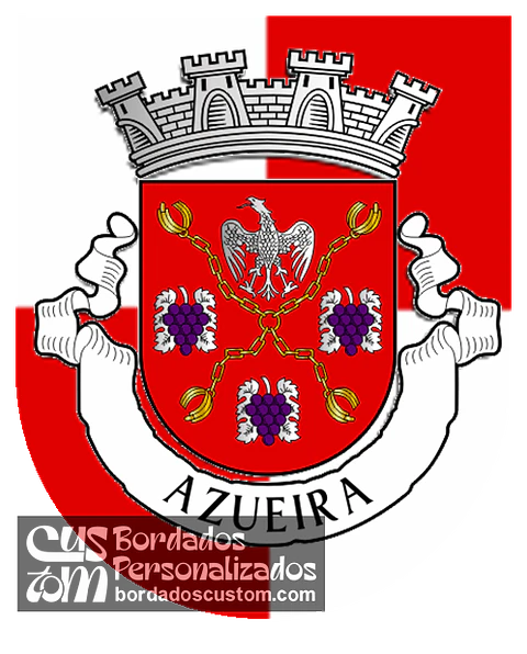 Emblema Bordado Antiga Freguesia de Azueira (Mafra, Lisboa)