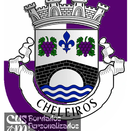Emblema Bordado Antiga Freguesia de Cheleiros (Mafra, Lisboa) 1