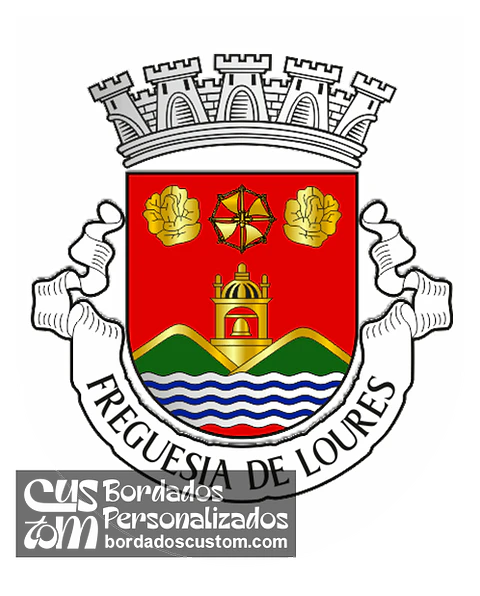 Emblema Bordado Freguesia de Loures (Loures, Lisboa)
