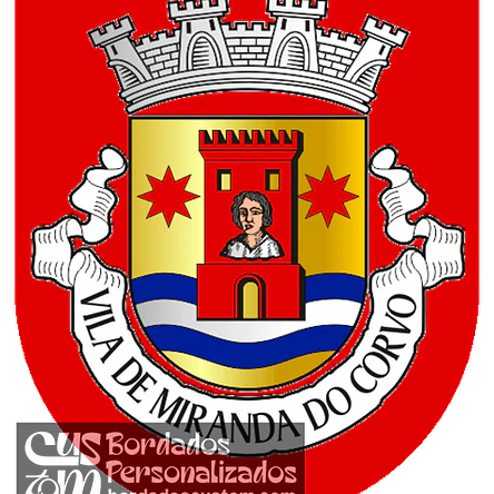 Emblema Bordado Município de Miranda do Corvo (Coimbra) 1