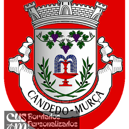 Emblema Bordado Freguesia de Candedo (Murça, Vila Real) 1