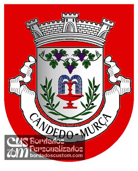 Emblema Bordado Freguesia de Candedo (Murça, Vila Real)