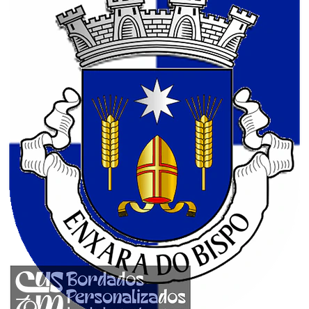 Emblema Bordado Antiga Freguesia de Enxara do Bispo (Mafra, Lisboa) 1