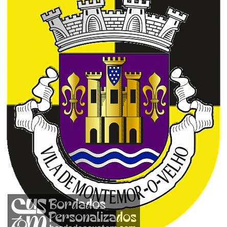 Emblema Bordado Município de Montemor-o-Velho (Coimbra) 1