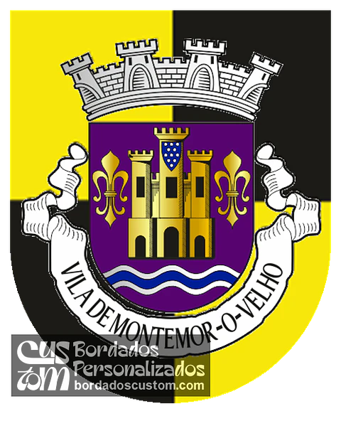 Emblema Bordado Município de Montemor-o-Velho (Coimbra)